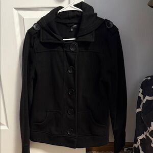 New Look Black Hooded Jacket